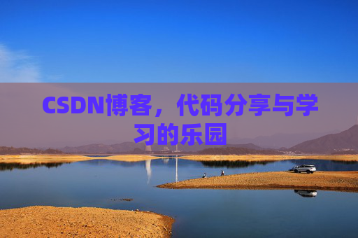 CSDN博客，代码分享与学习的乐园